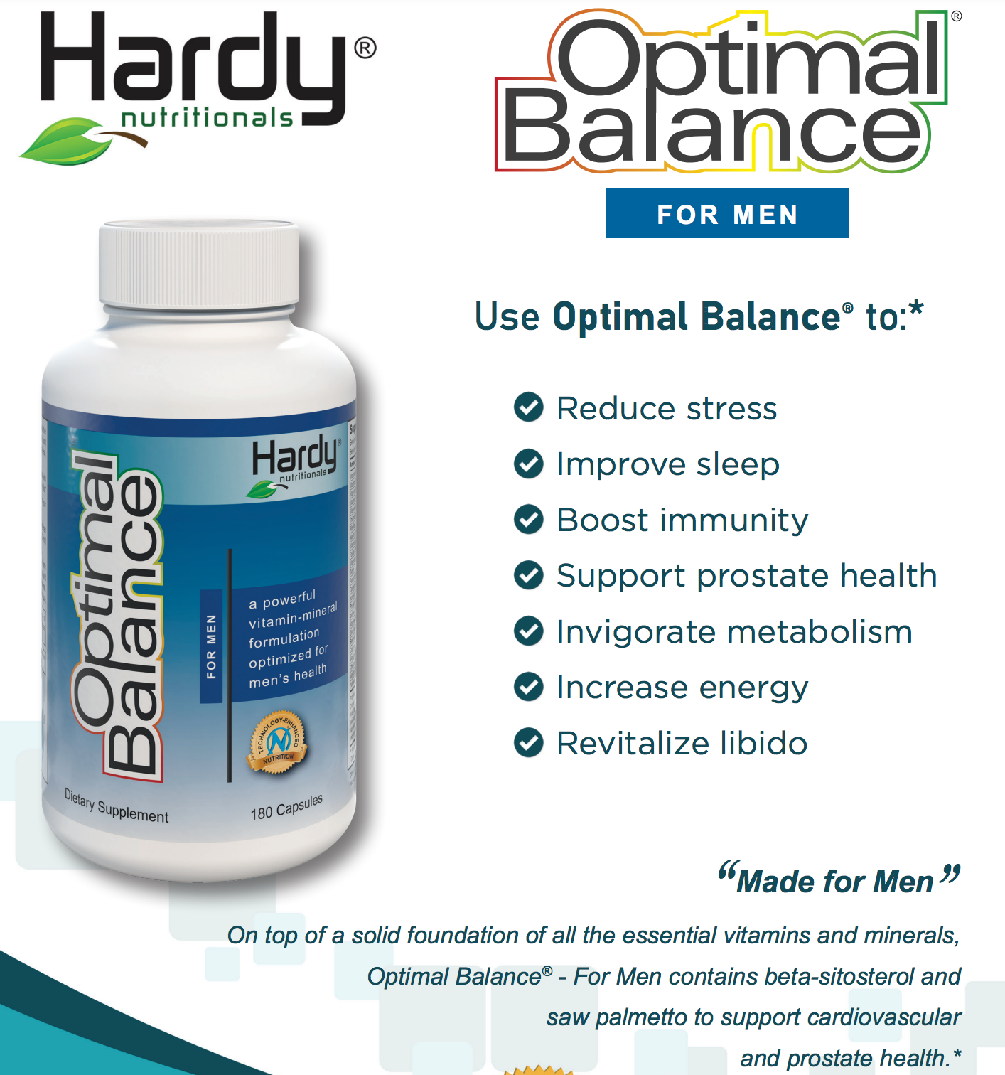 Optimal Balance for Men